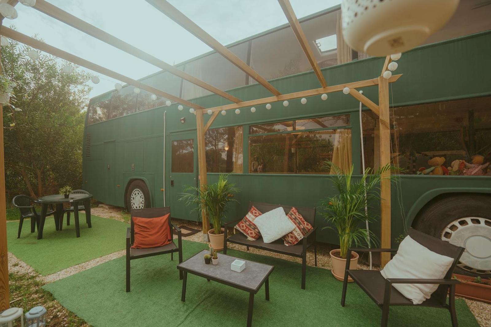 The Amazing Inacio Bus Converted Home Σίντρα Εξωτερικό φωτογραφία