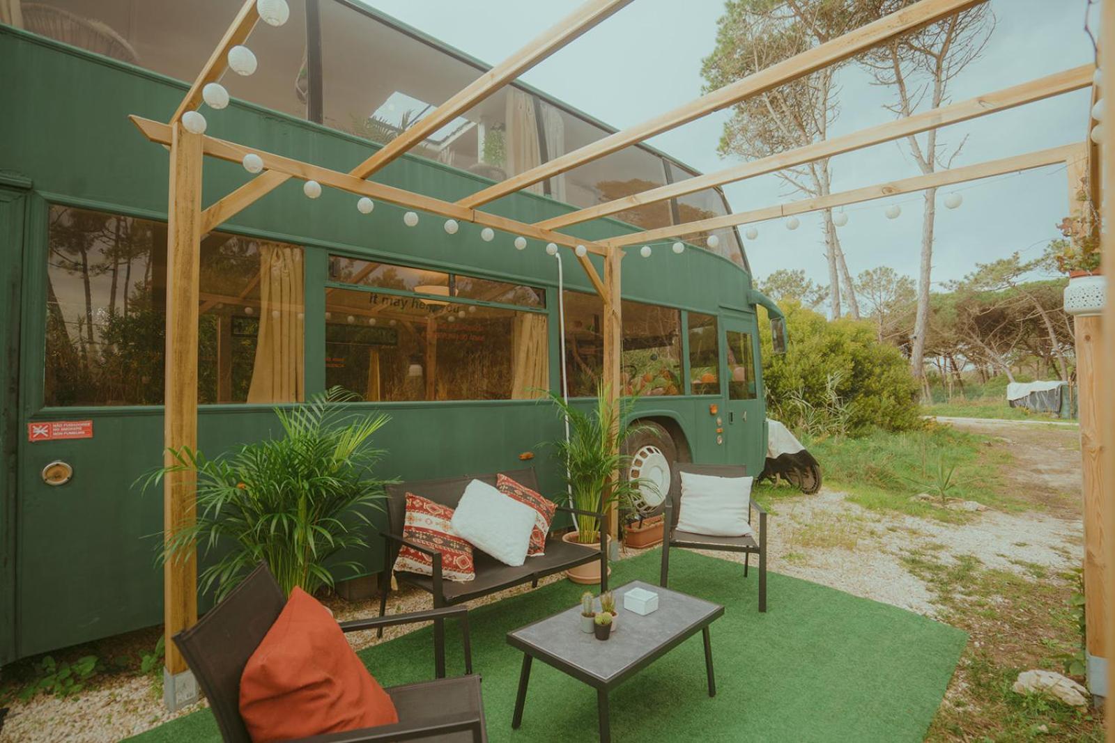 The Amazing Inacio Bus Converted Home Σίντρα Εξωτερικό φωτογραφία